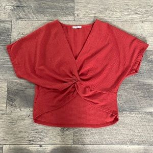 Zara Top With Knot In Small